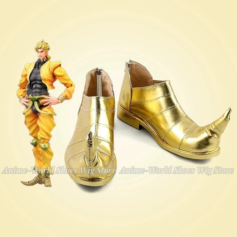 Dio Brando Cosplay Boots – JoJo's Bizarre Adventure Shoes