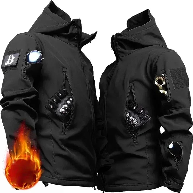 Men's Waterproof Tactical Winter Jacket
