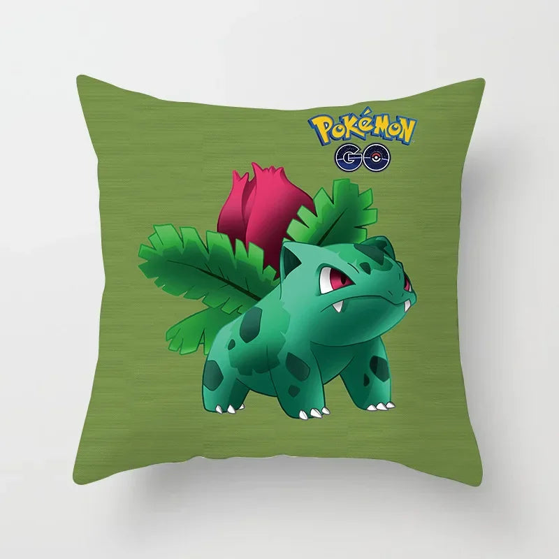 Pikachu Pillow Cover 45x45cm – Pokémon Cushion Case
