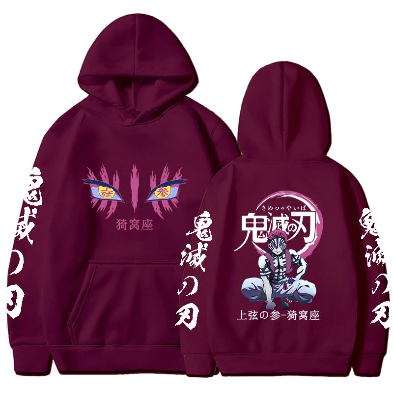 Akaza Hoodie – Demon Slayer Anime Sweatshirt