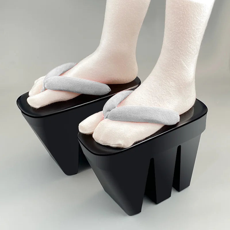 Japanese Geta Wooden Sandals 14cm – Cosplay Clogs