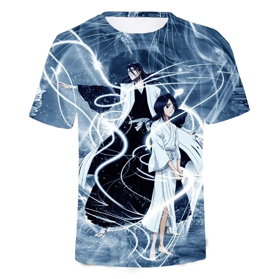 Bleach 3D Print T-Shirt – Anime Streetwear Tee