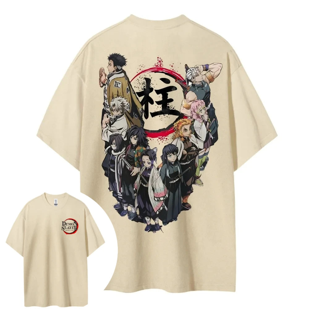 Demon Slayer Short-Sleeve Couple Top