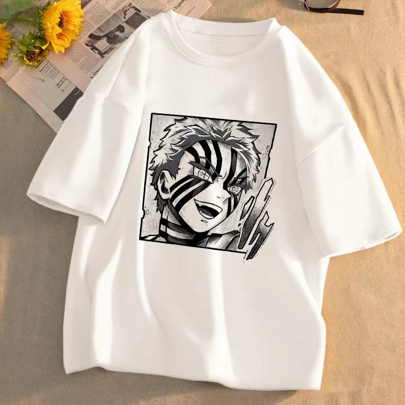 Demon Slayer Graphic T-Shirt – Unisex Anime Tee