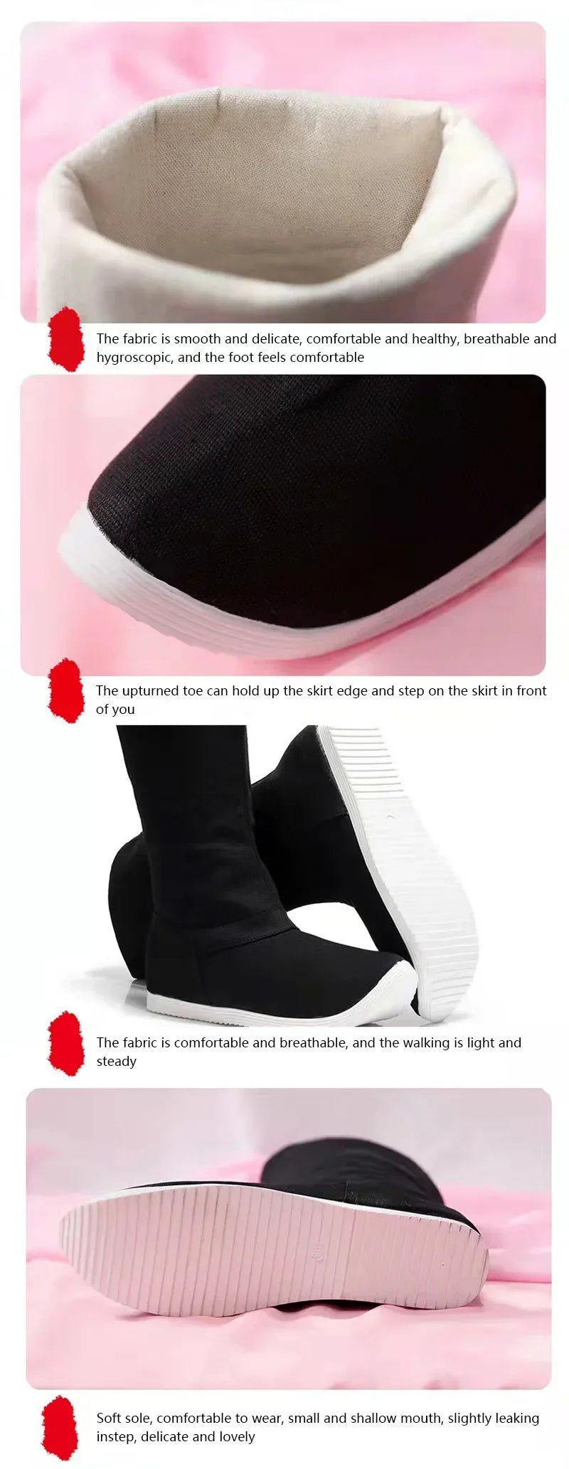 Lan Wangji Hanfu Boots – Mo Dao Zu Shi Anime Shoes