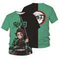 Demon Slayer Kids 3D T-Shirt – Anime Tee