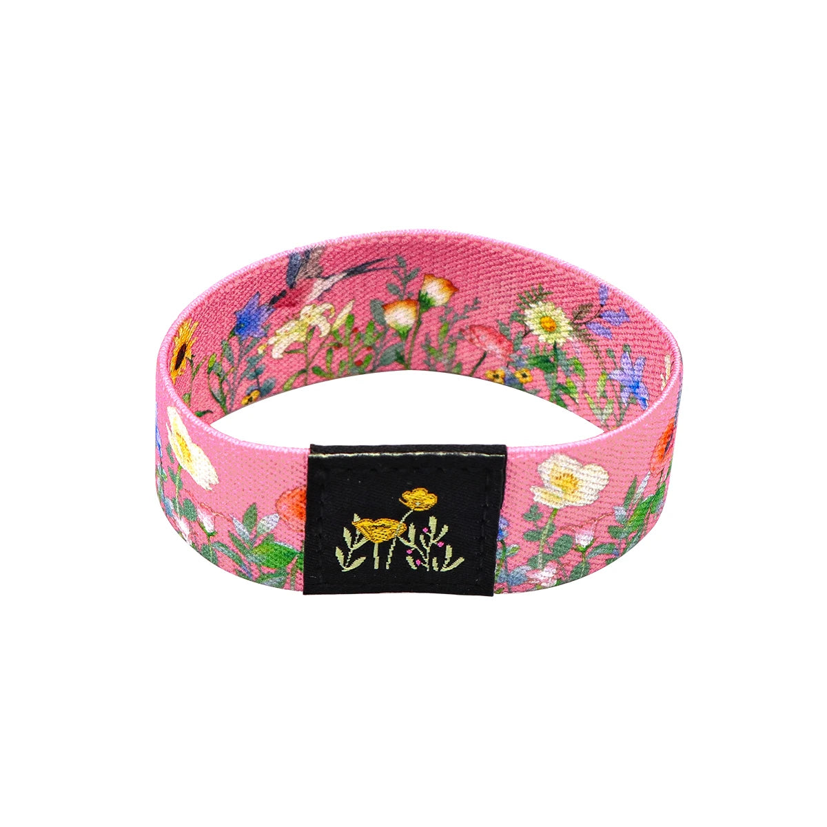 Sunflower Art Waves Wristband Bracelet