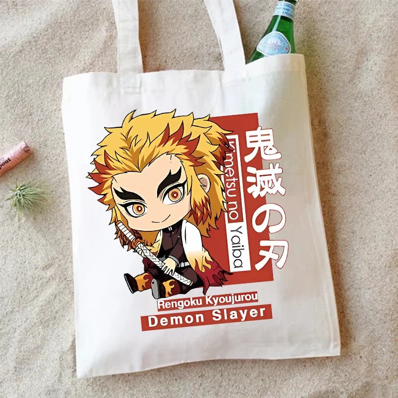 One Piece Canvas Shoulder Bag – Anime Eco Handbag