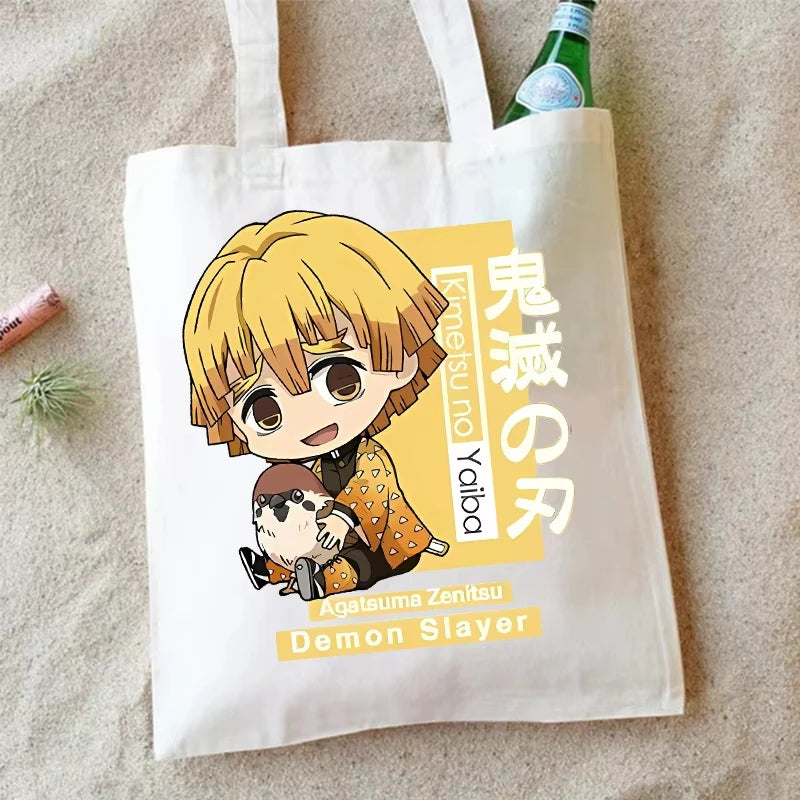One Piece Canvas Shoulder Bag – Anime Eco Handbag