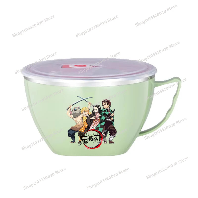 Demon Slayer Stainless Steel Noodle Bowl