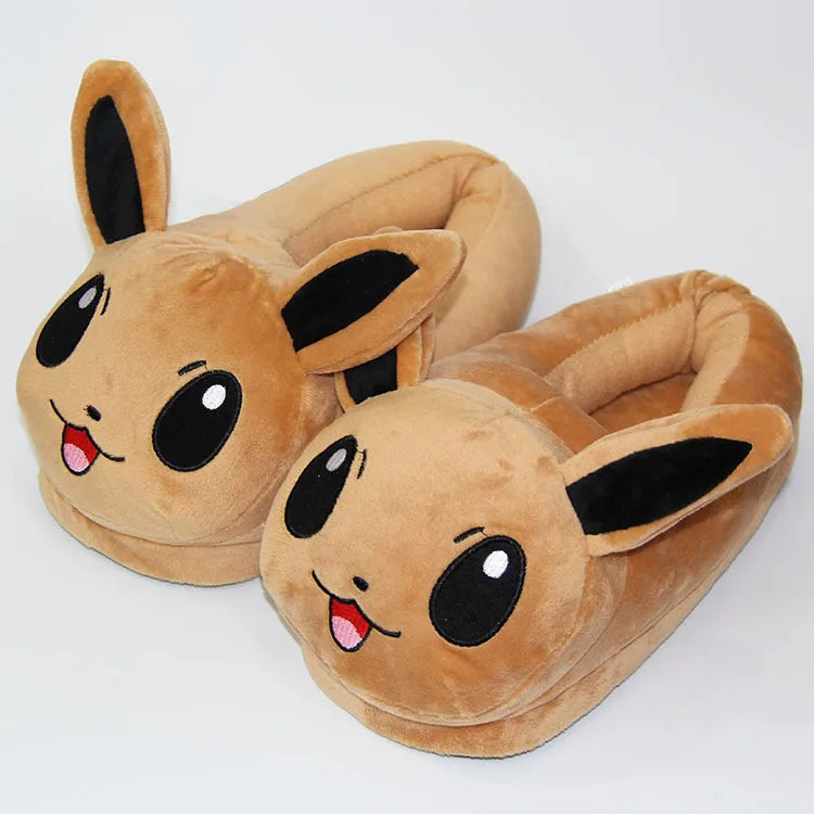 Pokémon Plush Slippers – Pikachu, Eevee & Umbreon