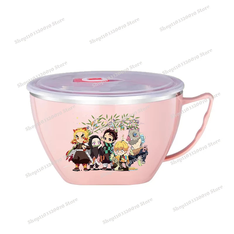 Demon Slayer Stainless Steel Noodle Bowl