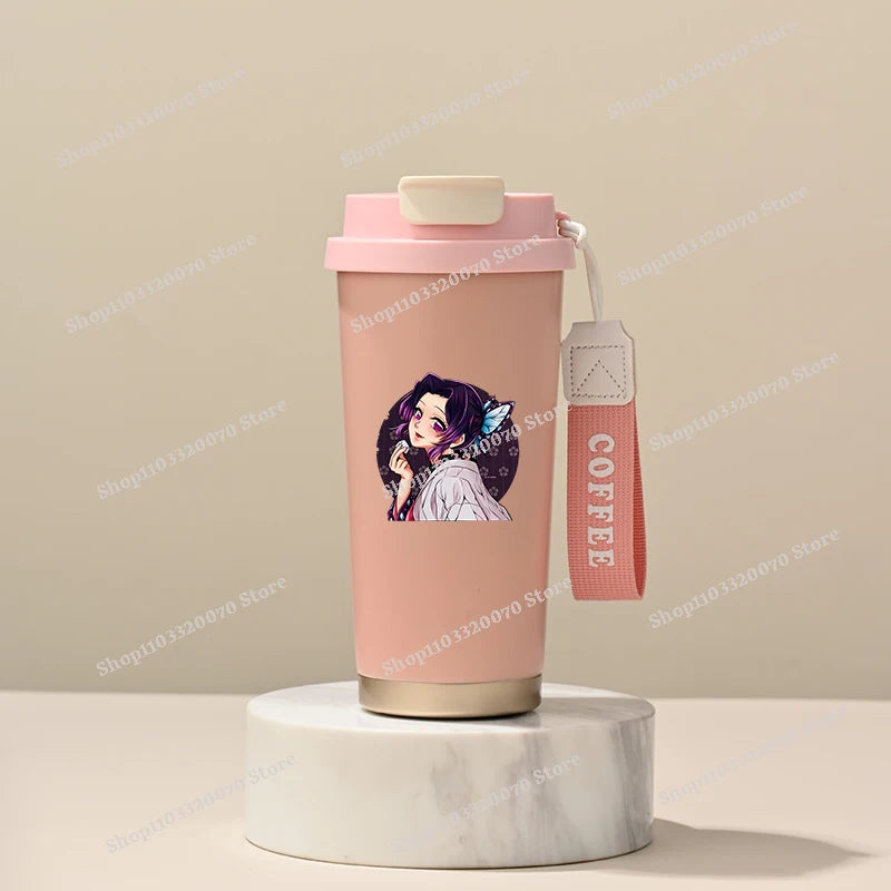 Demon Slayer Stainless Steel Tumbler – Anime Water Bottle