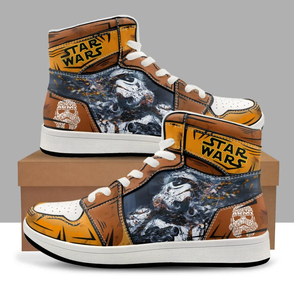 Anime 3D Print High-Top Basketball Sneakers