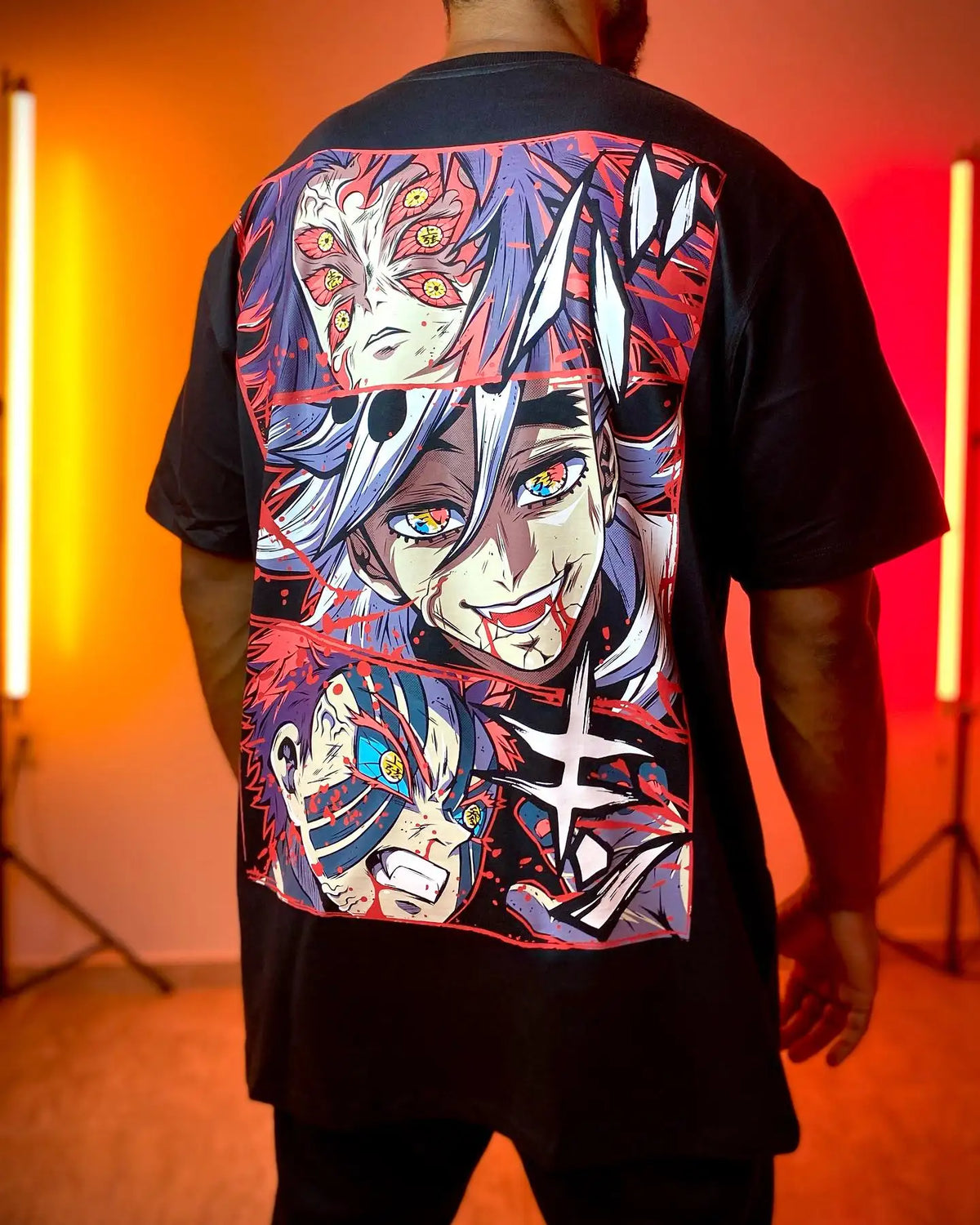 Demon Slayer Oversized Graphic T-Shirt