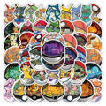 Poké Ball Pikachu Sticker Pack – Cute Decals