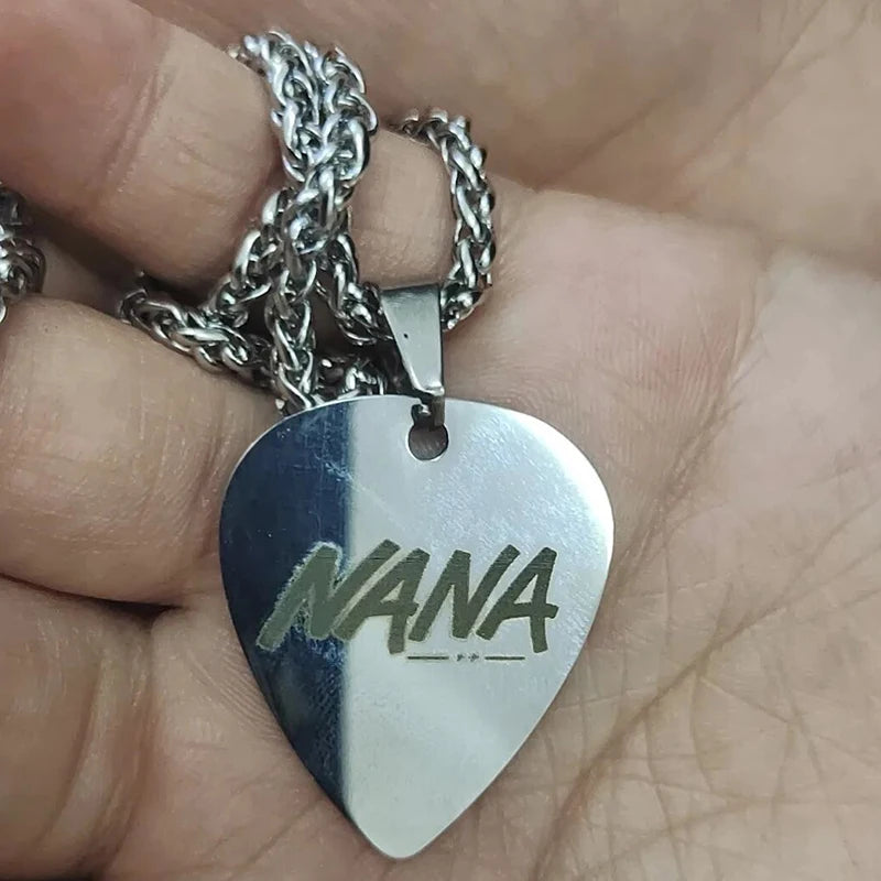 NANA Guitar Pick Necklace – Anime Rock Choker
