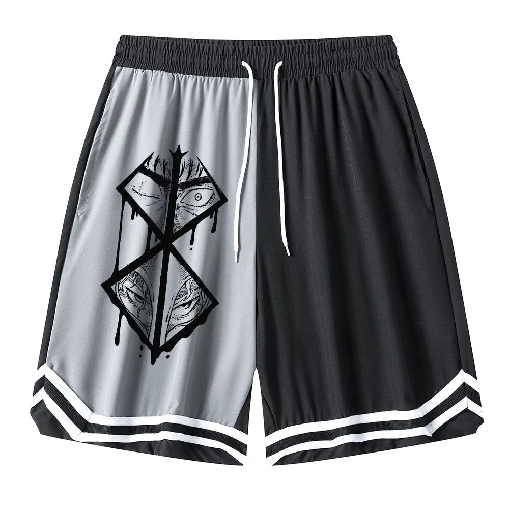 Berserk Basketball Shorts – Anime Gym Shorts