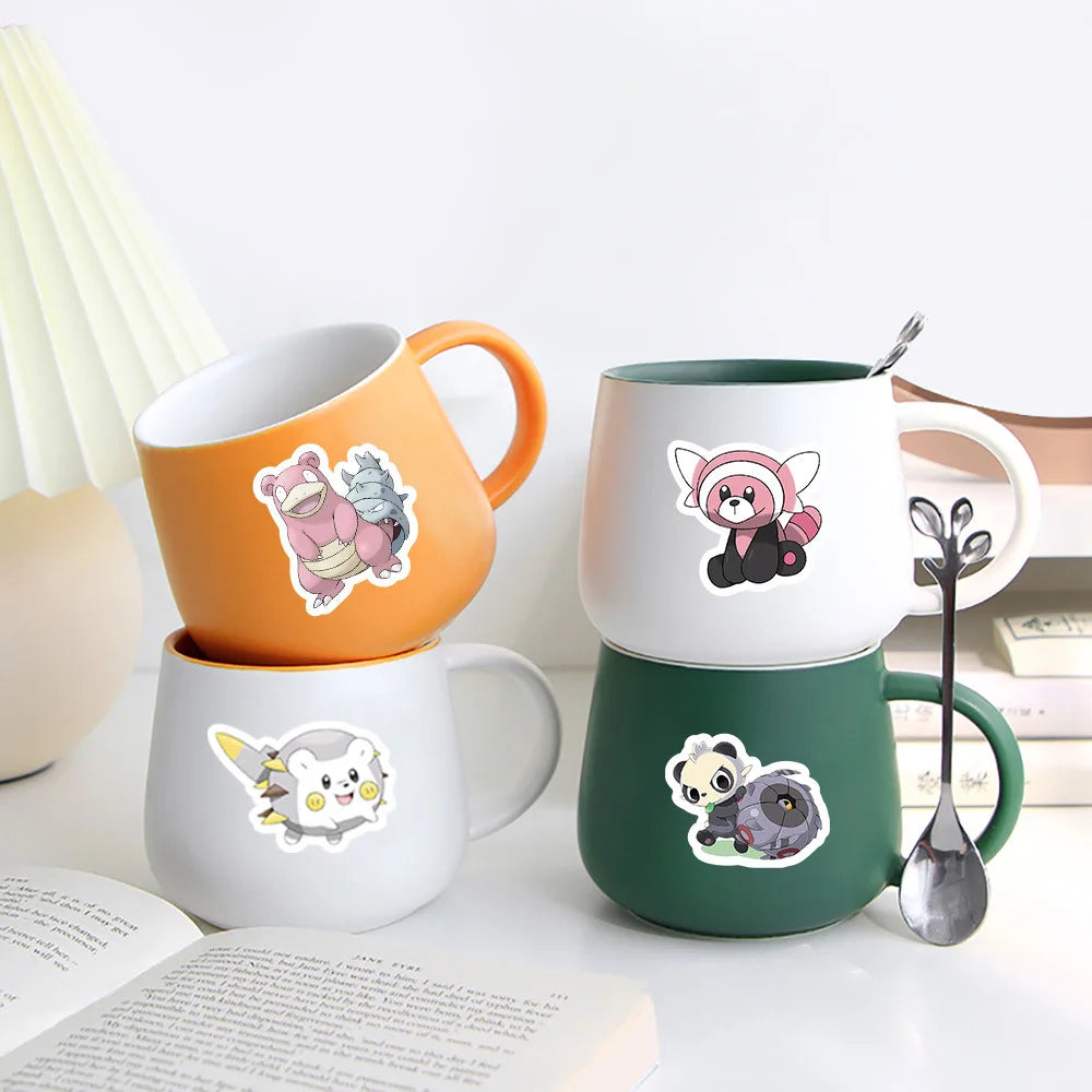 Kawaii Pokémon Sticker Pack – Waterproof Anime Decals