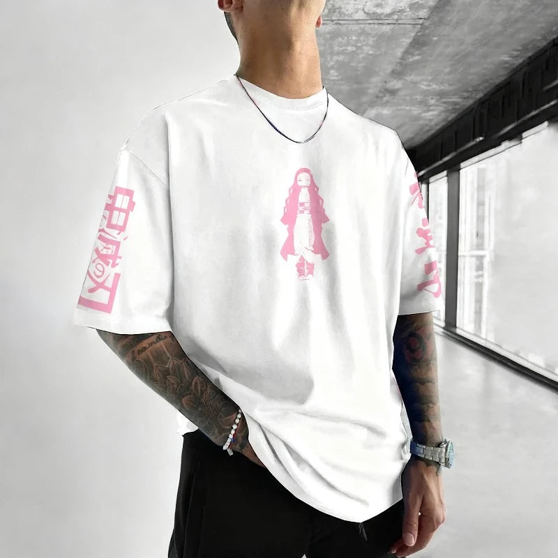 Nezuko Kamado T-Shirt – Demon Slayer Harajuku Tee