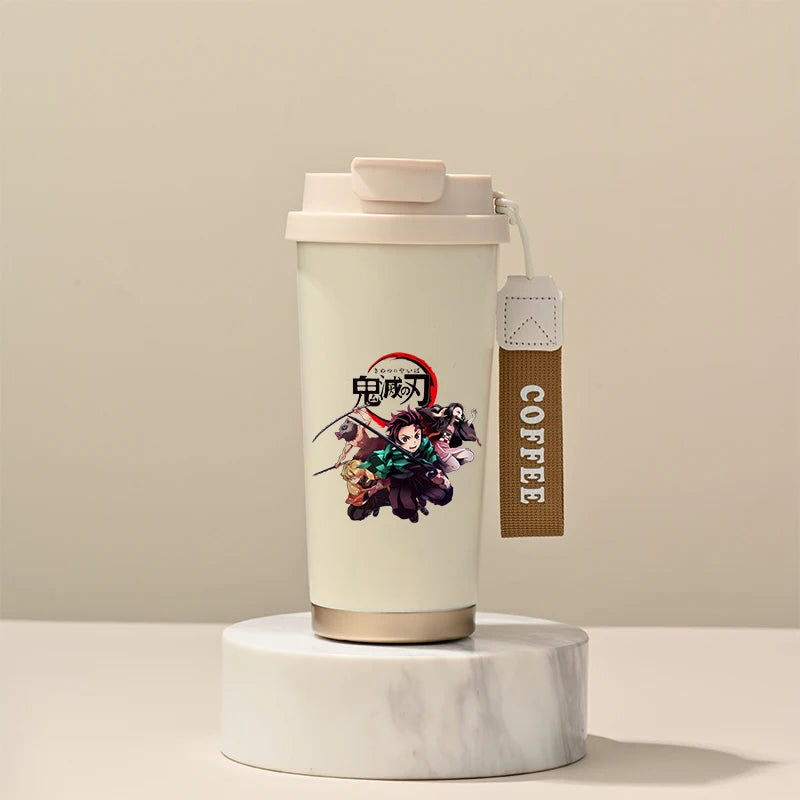 Demon Slayer Stainless Steel Tumbler – Anime Water Bottle
