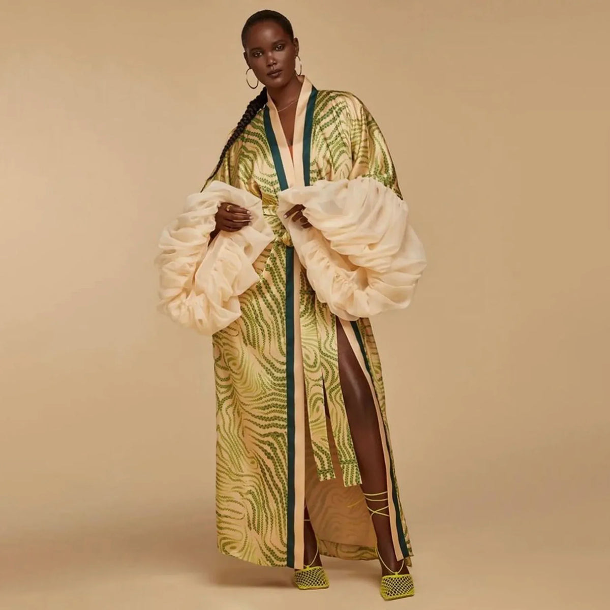 Japanese Kimono Cardigan – Women's Long Robe