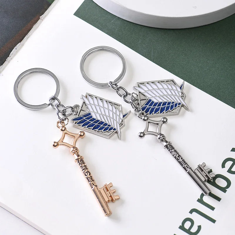 Survey Corps Emblem Keychain – Attack on Titan