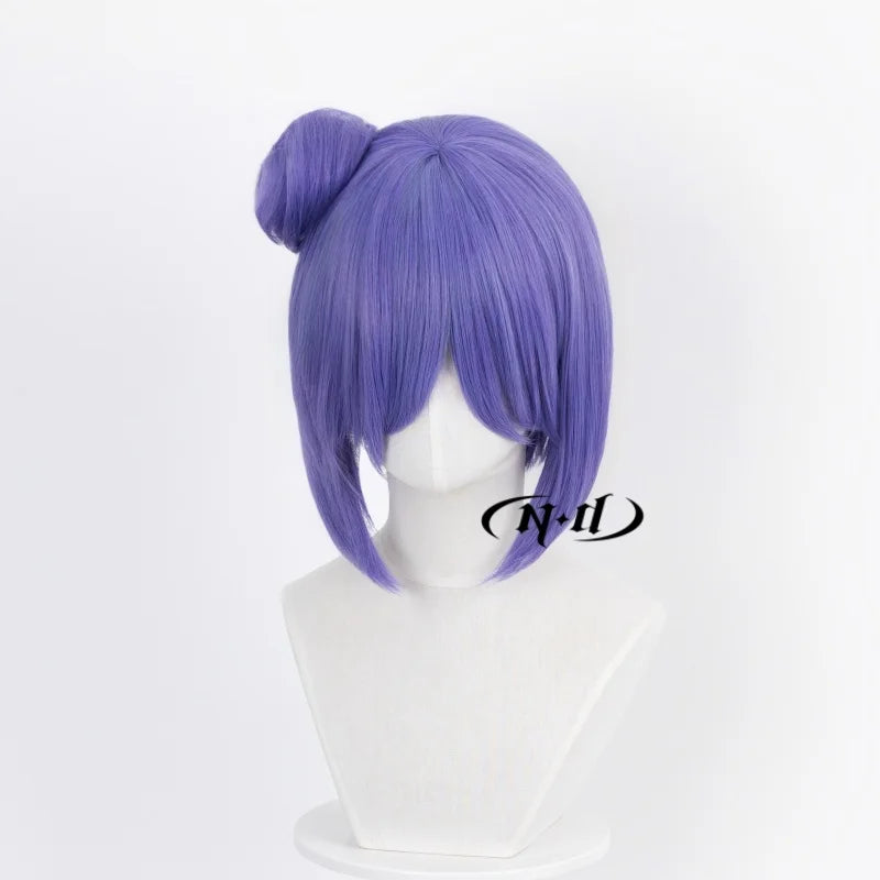 Konan Cosplay Wig – Naruto Short Blue Wig