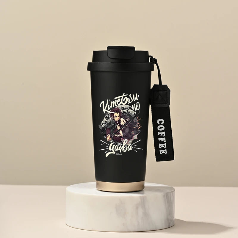 Demon Slayer Stainless Steel Tumbler – Anime Water Bottle