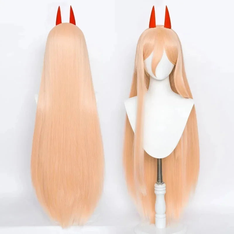 Makima & Power Cosplay Wig – Chainsaw Man