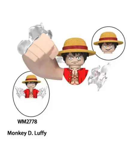 One Piece Action Figures Set – 41 Pieces