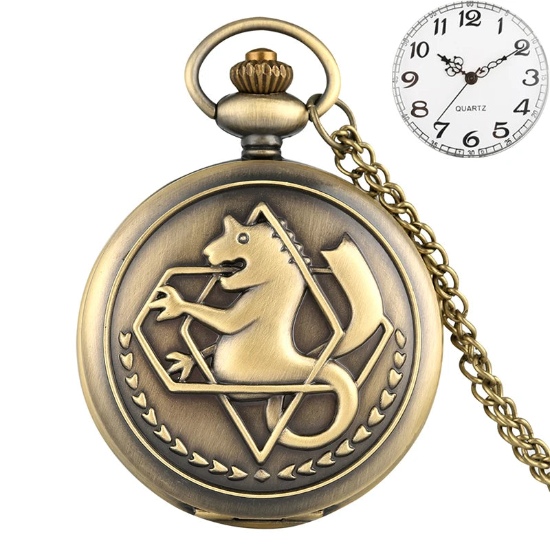 Edward Elric Pocket Watch Necklace – Fullmetal Alchemist