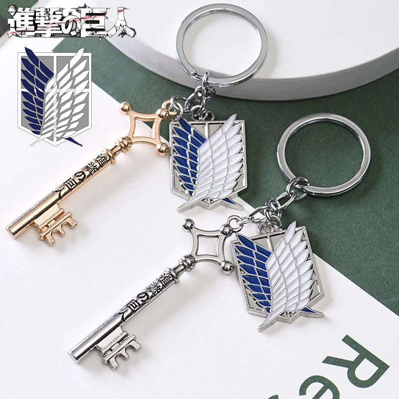 Survey Corps Emblem Keychain – Attack on Titan