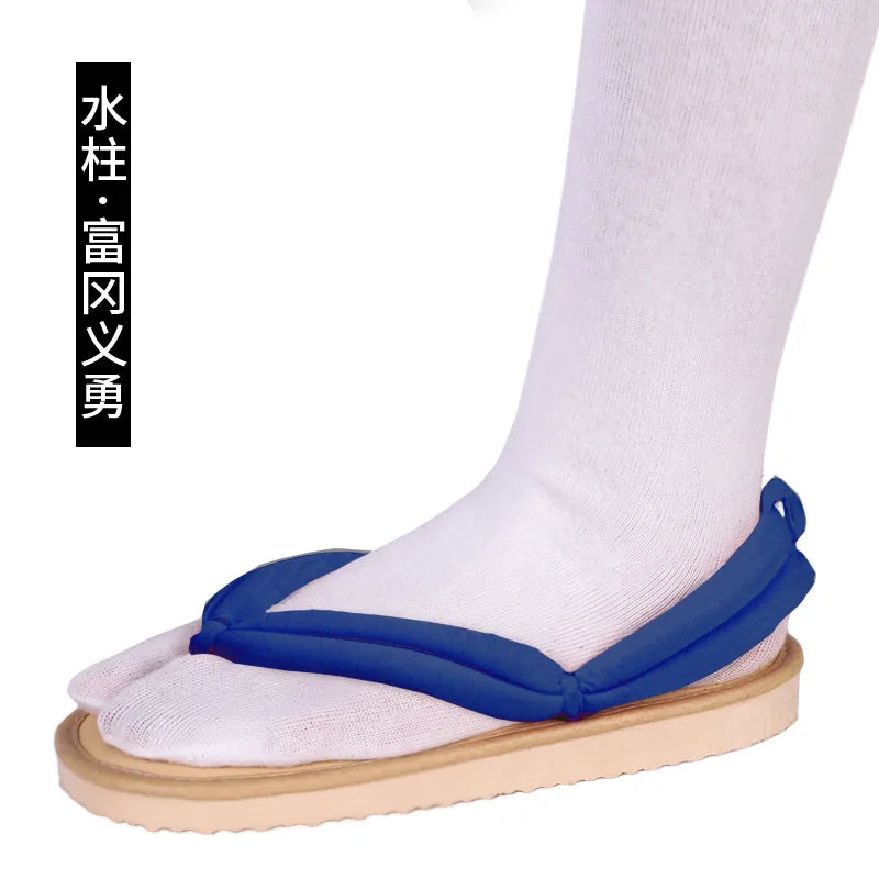 Demon Slayer Wooden Clogs – Anime Cosplay Sandals