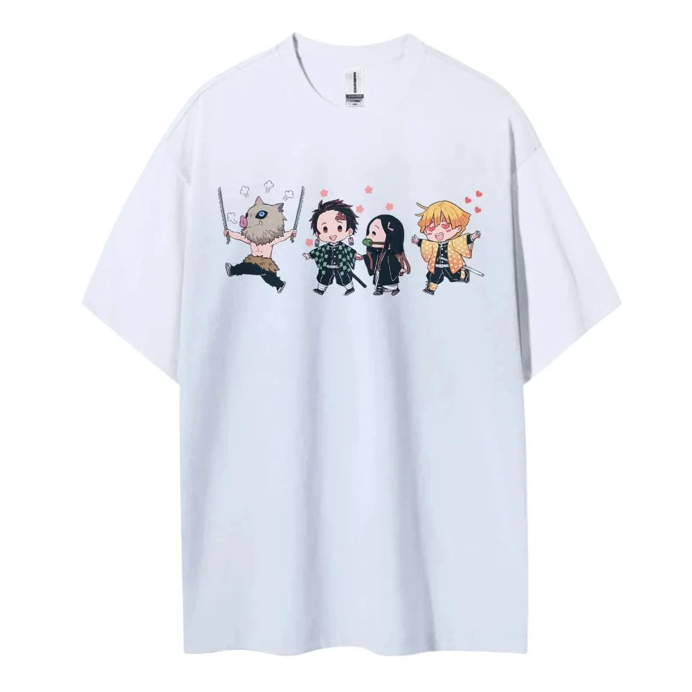 Demon Slayer Short-Sleeve Sports T-Shirt – Anime Tee