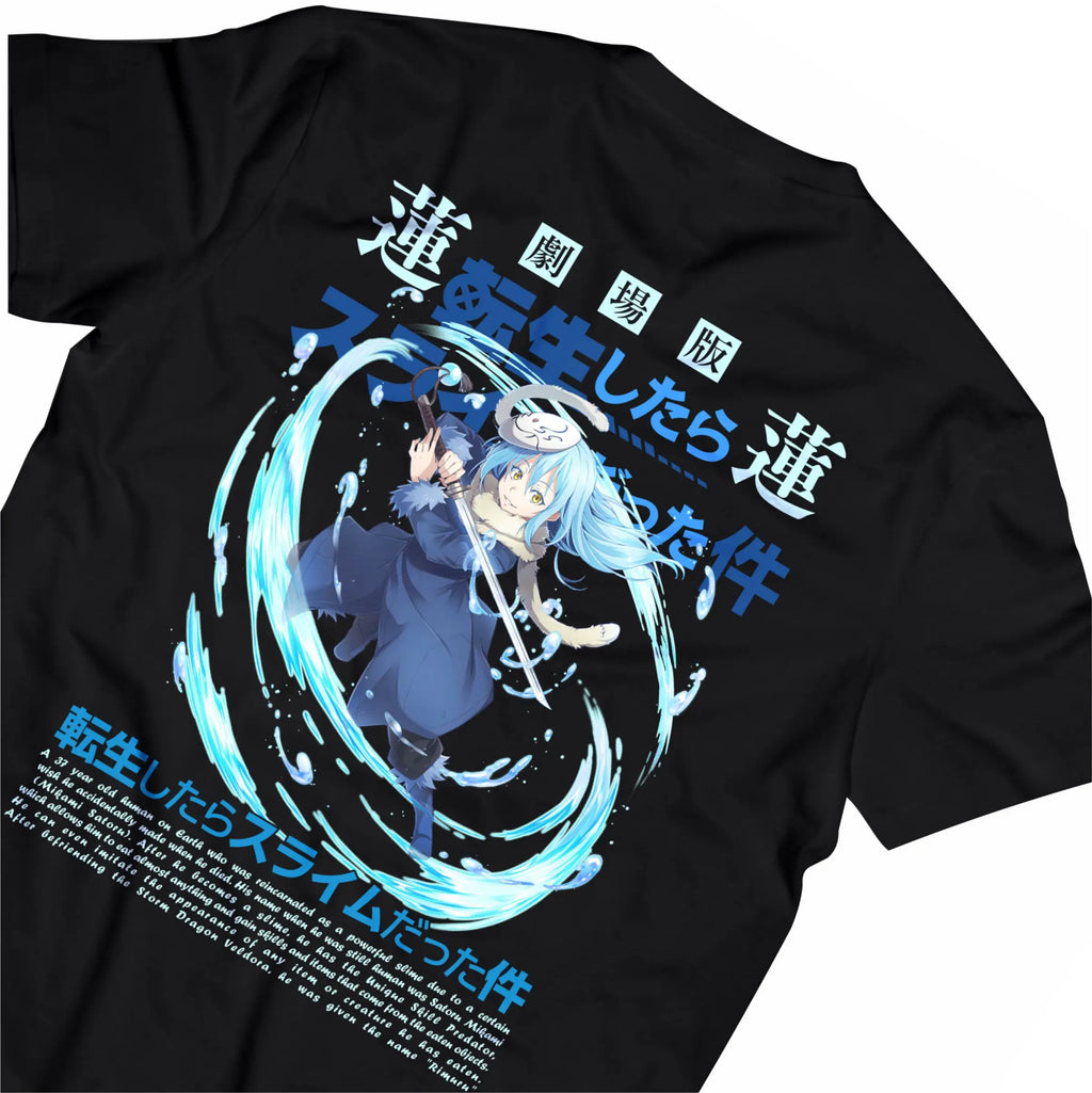 RIMURU TEMPEST That Time I Got Reincarnated as a Slime TSD002# JAPANESE ANIME SHIRT Anime T-Shirt Anime T-shirt Cotton Combed 30s Unisex