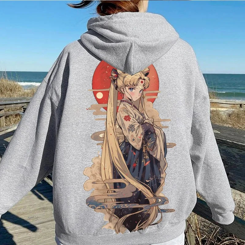 Sailor Moon Crystal Hoodie – Usagi Print Sweatshirt