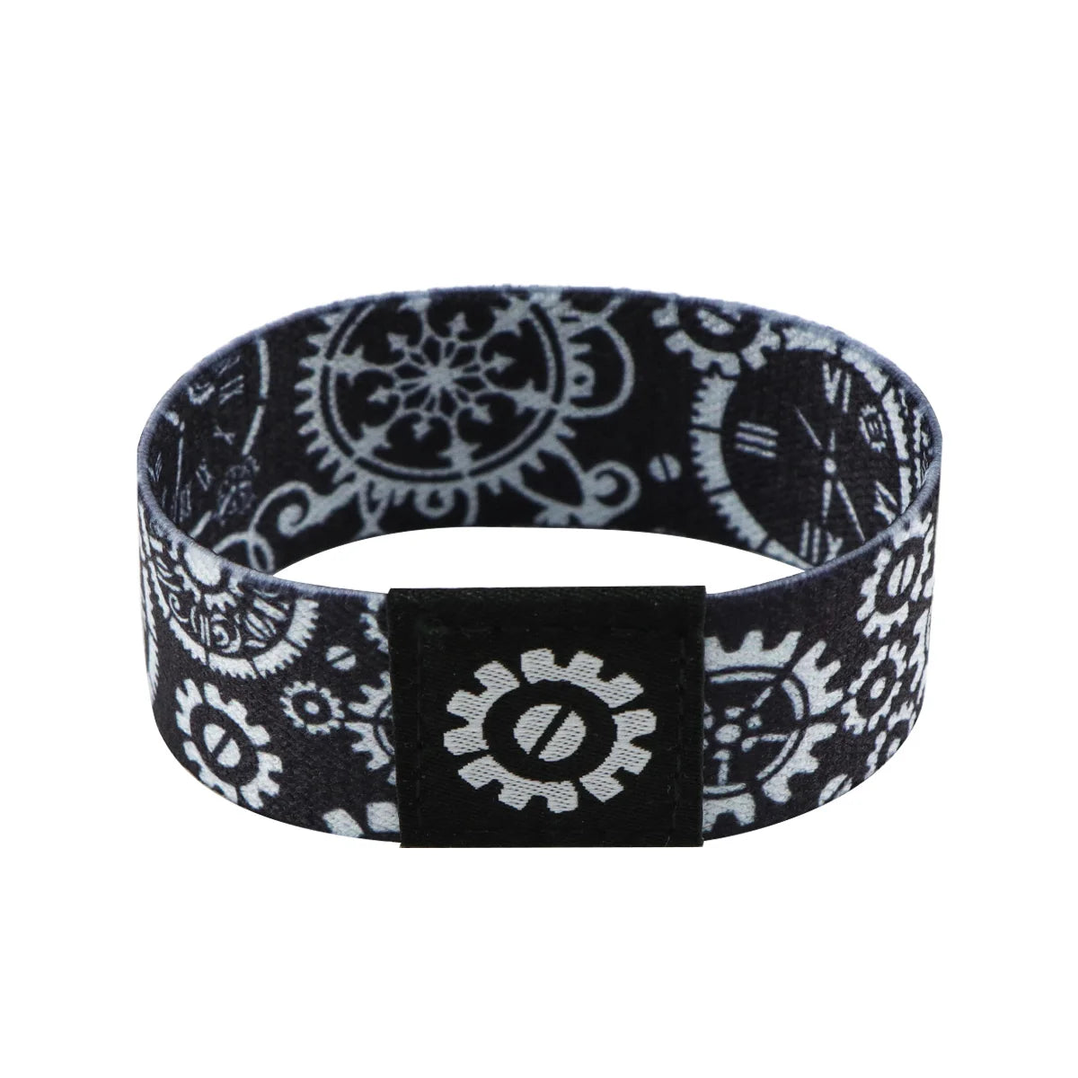 Sunflower Art Waves Wristband Bracelet