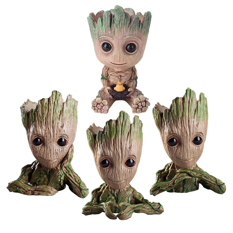 Groot Flower Pot – Planter & Pen Holder Figurine