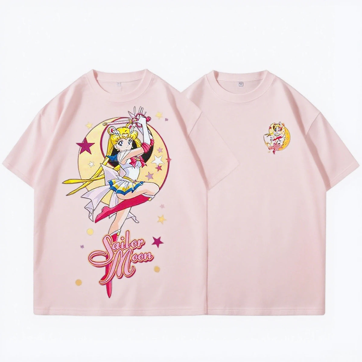 Sailor Moon Anime T-Shirt – Summer Graphic Tee