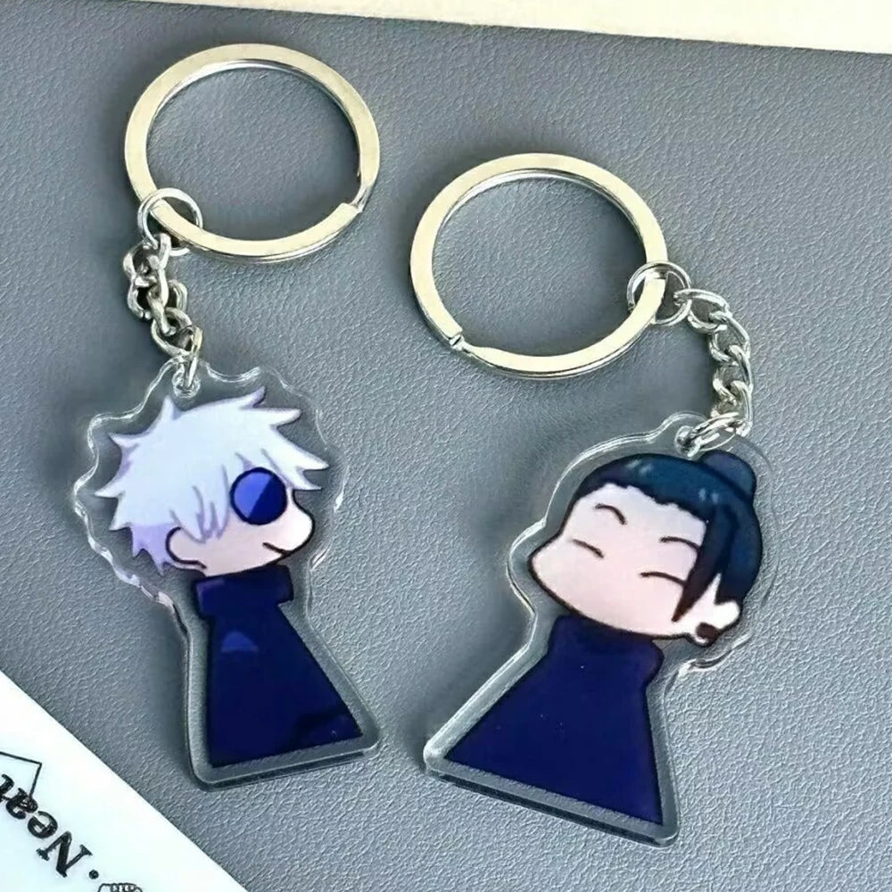 Gojo & Geto Matching Keychain Set – Jujutsu Kaisen