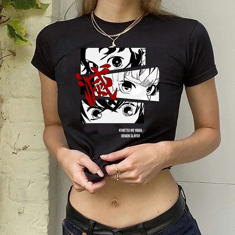 Demon Slayer Nezuko Crop Top