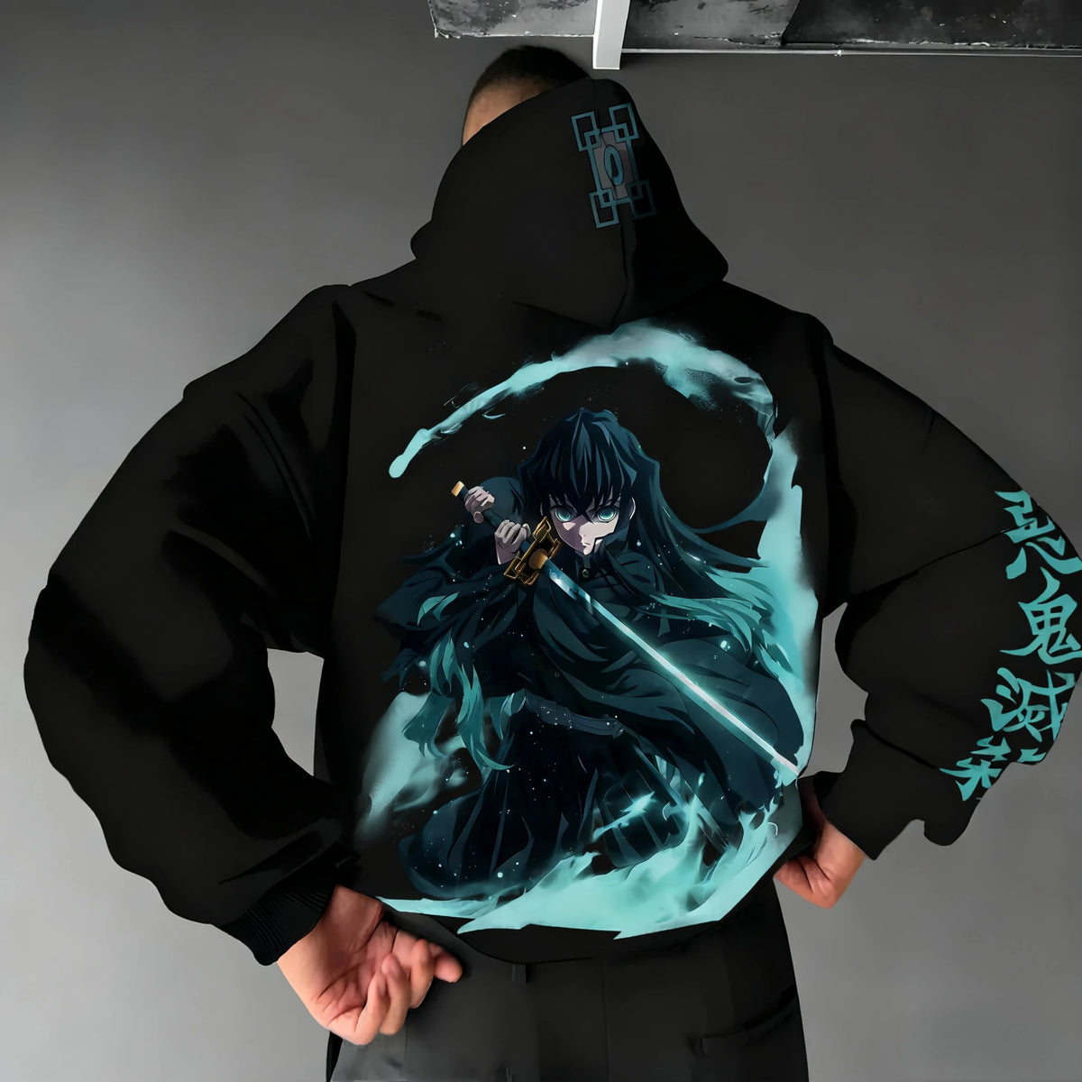 Tokito Muichiro Hoodie – Demon Slayer Harajuku Sweatshirt
