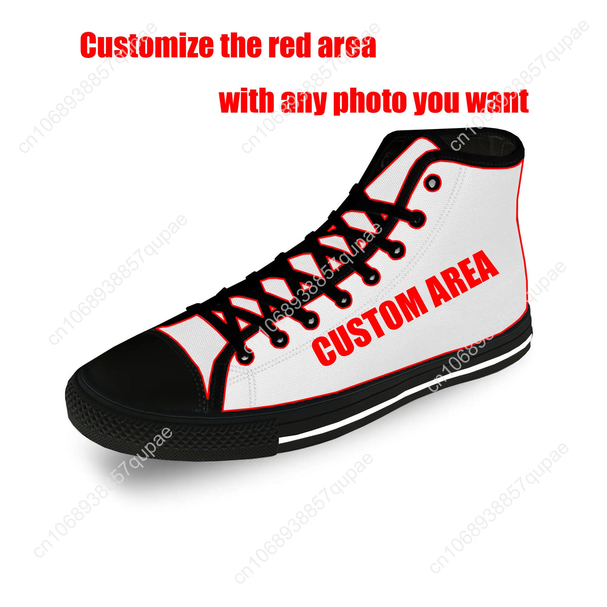 Izuku Midoriya High-Top Canvas Shoes – My Hero Academia
