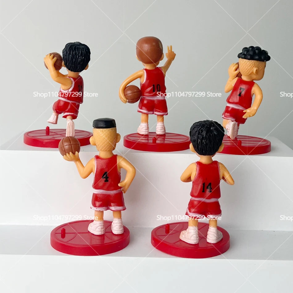 Slam Dunk Basketball Team Figures – 5pcs Set