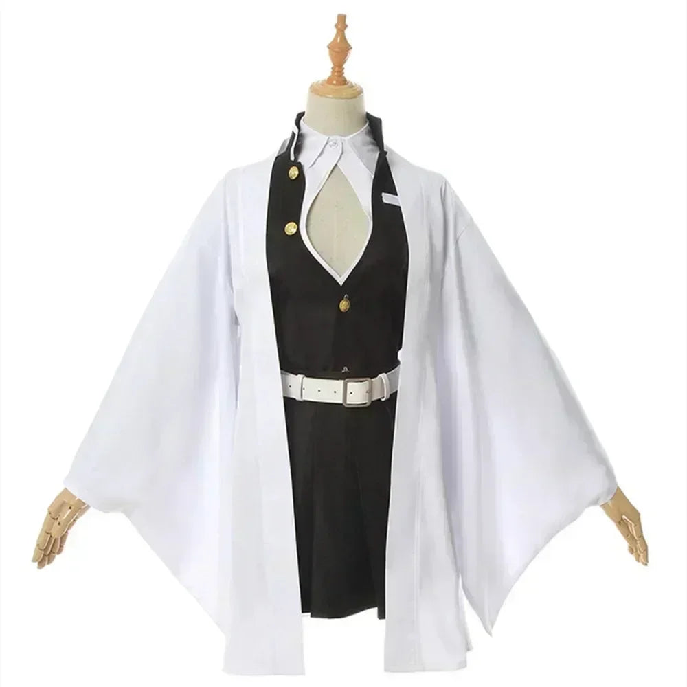 Mitsuri Kanroji Cosplay Costume with Wig – Demon Slayer