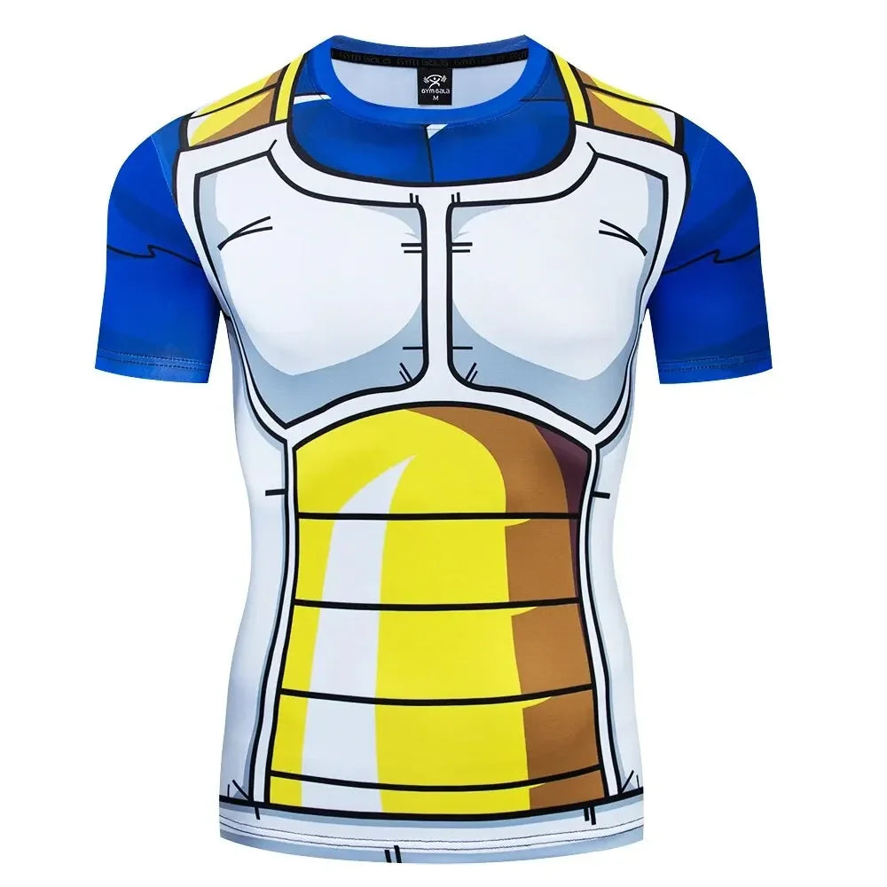 Goku 3D T-Shirt – Dragon Ball Fitness Tee