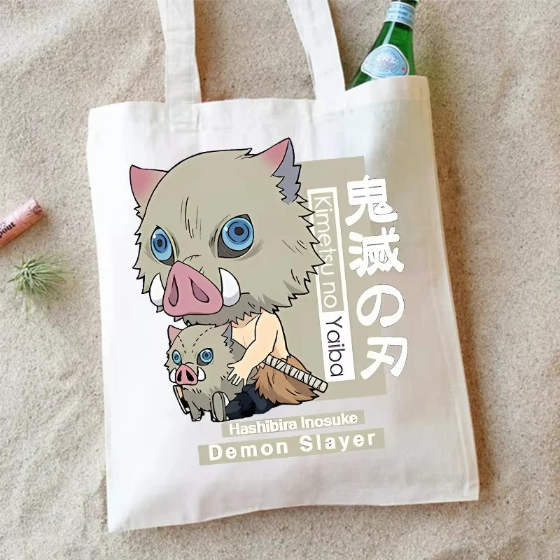 One Piece Canvas Shoulder Bag – Anime Eco Handbag