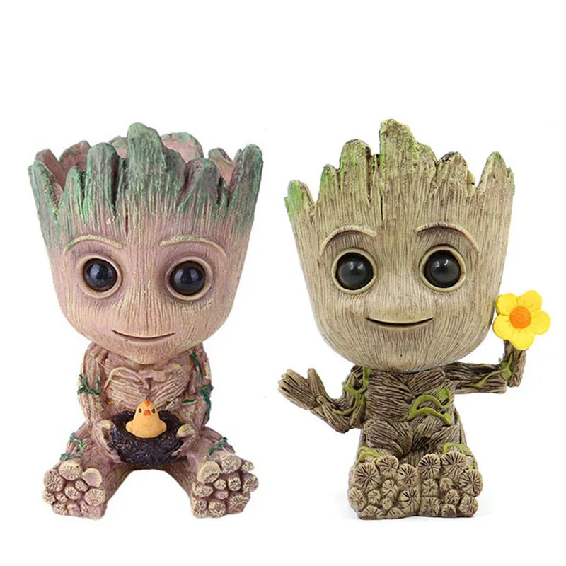 Groot Flower Pot – Planter & Pen Holder Figurine