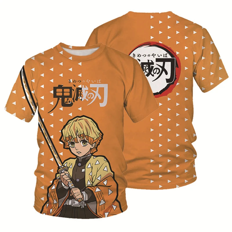 Demon Slayer Kids 3D T-Shirt – Anime Tee